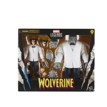 Set figuras hasbro marvel legends series wolverine path & hulk