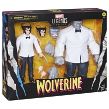 Set figuras hasbro marvel legends series wolverine path & hulk