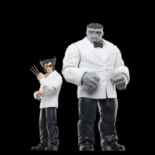 Set figuras hasbro marvel legends series wolverine path & hulk