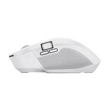 Ratón inalámbrico/Bluetooth Trust Ozaa+ recargable 6 botones 3200 DPI USB-A/C blanco
