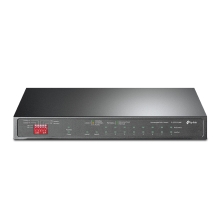 Switch semigestionable TP-Link SG1210MP 9P, 8P Giga PoE/PoE+, 1P Giga SFP RJ45 PoE 123W