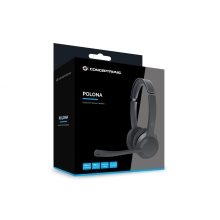 Auriculares Bluetooth Conceptronic Polona04B batería de 40 horas