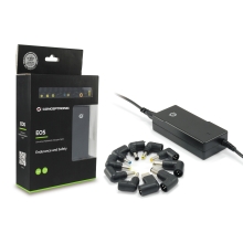 Cargador de portátil Conceptronic 65W automático 18.5V a 20V con 10 tips