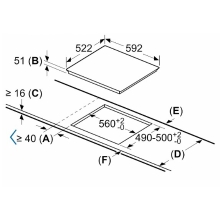 Encimera Bosch PID61RBB5E 3F Inducción