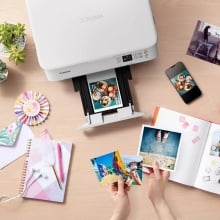 Multifunción Canon Pixma ts5351i A4 13ppm wifi - duplex impresion blanco