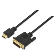 Cable Aisens DVI-D macho a HDMI macho 1.8m negro