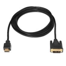 Cable Aisens DVI-D macho a HDMI macho 1.8m negro