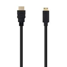 Cable Nanocable HDMI macho a Mini HDMI macho 1.8M negro