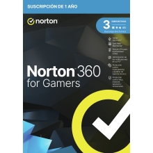 Antivirus Norton 360 for gamers 50gb español 1 usuario 3 dispositivos 1 año caja