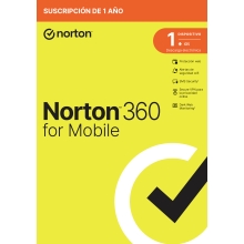 Antivirus Norton 360 Mobile español 1 usuario 1 dispositivo 1 año caja