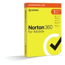 Antivirus Norton 360 Mobile español 1 usuario 1 dispositivo 1 año caja
