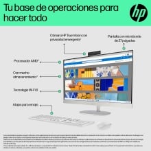 HP 27-Cr0026Ns R3-7320U 27" 8GB 512GB W11 teclado y ratón
