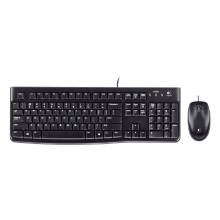 Teclado y ratón con cable Logitech MK120 -italiano-