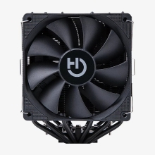 Ventilador de CPU Hiditec C20 PRO 265W TDP Black 2x120mm