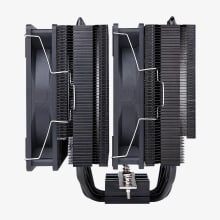 Ventilador de CPU Hiditec C20 PRO 265W TDP Black 2x120mm