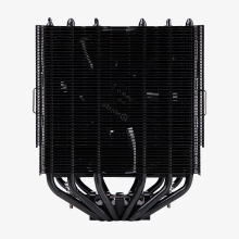 Ventilador de CPU Hiditec C20 PRO 265W TDP Black 2x120mm