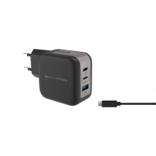 Cargador Conceptronic 2xUSB tipo c / 1xUSB-A Quickcharge 3.0 Pps 67w incluye cable