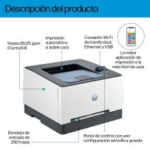 Impresora Laser color HP Laserjet Pro 3202Dw dúplex