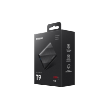 Disco externo SSD Samsung T9 4TB NVMe 3.2 negro