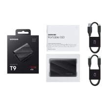 Disco externo SSD Samsung T9 4TB NVMe 3.2 negro