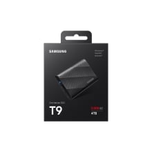 Disco externo SSD Samsung T9 4TB NVMe 3.2 negro