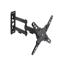 Soporte de pared Tooq LP1345TN-B 13" a 43" gira e inclina con doble brazo