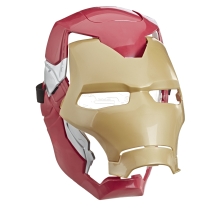 Mascara con efectos marvel vengadores iron man