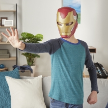 Mascara con efectos marvel vengadores iron man