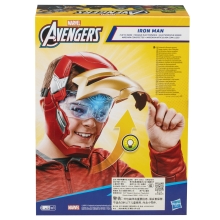 Mascara con efectos marvel vengadores iron man