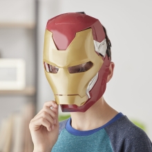 Mascara con efectos marvel vengadores iron man