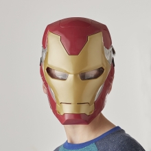 Mascara con efectos marvel vengadores iron man
