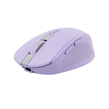 Ratón Trust Wireless Y Bluetooth Ozaa 25384 recargable 6 Botones violeta