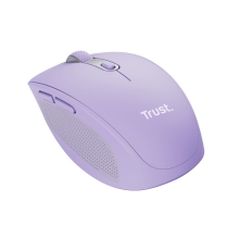 Ratón Trust Wireless Y Bluetooth Ozaa 25384 recargable 6 Botones violeta