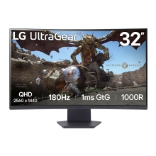 Monitor LG 32GS60QC-B 31.5" QHD 1ms HDMI DP curvo