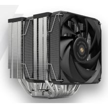 Ventilador CPU Mars Gaming Mcpu-xu9 Dual 9 Heatpipes Tdp 400w doble Disipador negro