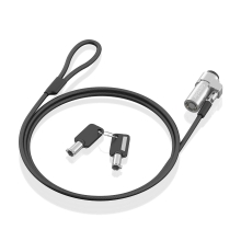 Cable Seguridad AISENS Tipo Nano Cerradura Llave 1.5m