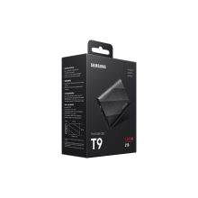 Disco externo SSD Samsung T9 2TB NVMe negro