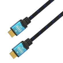 Cable Aisens HDMI macho/macho V2.0 Premium 4K 60Hz 18Gbpsz 10M negro/azul