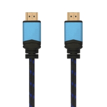 Cable Aisens HDMI macho/macho V2.0 Premium 4K 60Hz 18Gbpsz 10M negro/azul