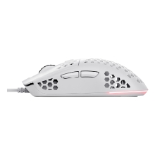 Ratón Trust Gxt928w Helox Usb Ultraligero Gaming blanco