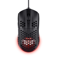 Ratón Trust Gxt928 Helox Usb Ultraligero Gaming negro
