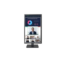 Monitor LG 24BP75CP-B 23.8" IPS webcam multimedia pivotante HDMI DP USB-A