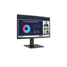 Monitor LG 24BP75CP-B 23.8" IPS webcam multimedia pivotante HDMI DP USB-A
