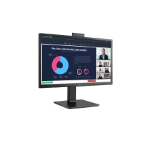 Monitor LG 24BP75CP-B 23.8" IPS webcam multimedia pivotante HDMI DP USB-A