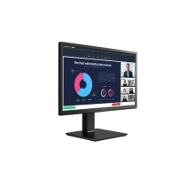 Monitor LG 24BP75CP-B 23.8" IPS webcam multimedia pivotante HDMI DP USB-A