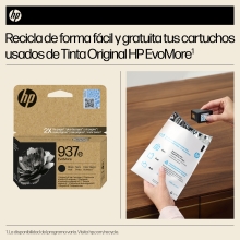 Cartucho original HP 937e negro