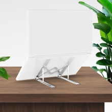 Soporte portátil AISENS sobremesa ajustable plata
