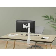 Soporte de mesa Equip 650166 17" a 32" con brazo blanco