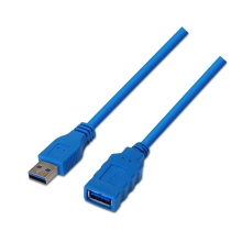 Cable extensor USB 3.0 AISENS A105-0045 macho/hembra