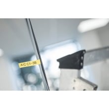 Rotuladora Brother PTE110VP lcd - 2 lineas - teclado qwerty - teclado numerico